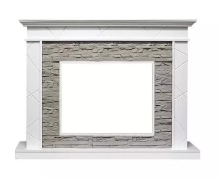 Портал Basel - Белый / Сланец серый