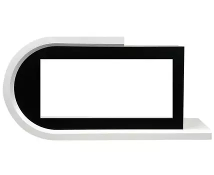 Портал Basel L - Белый с черным