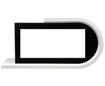 Портал Basel R - Белый с черным