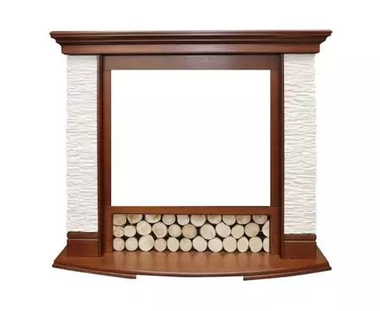 Портал Country - Орех/Сланец белый