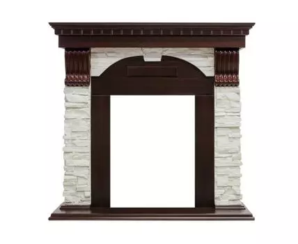 Портал Dublin - Темный дуб / Сланец белый