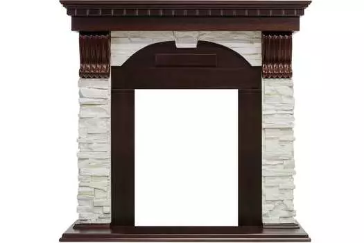 Портал Dublin - Темный дуб / Сланец белый