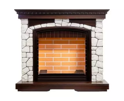 Портал Glasgow - Темный дуб/Белый (Высота 1080 мм)