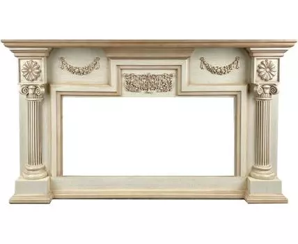 Портал London - Слоновая кость с патиной (Ширина 1490 мм)