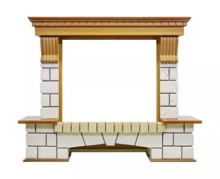 Портал Pierre Luxe - Дуб / Белый