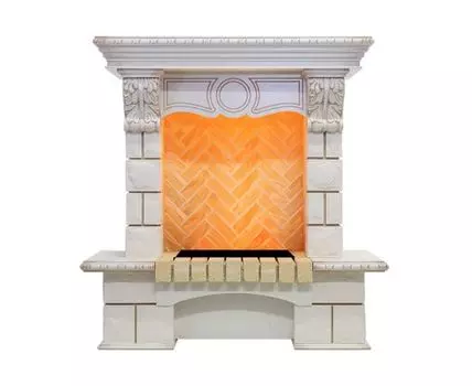 Портал Pierre Luxe - Слоновая кость / Шампань (Высота 975мм)