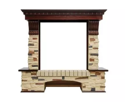 Портал Pierre Luxe - Темный дуб / Сланец (Высота 1040мм)