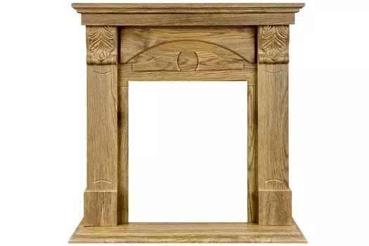 Портал Royal Flame Dublin (деревянный) RUSTIC (Разборный) - Дуб натуральный