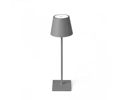 Портативная лампа Toc серая