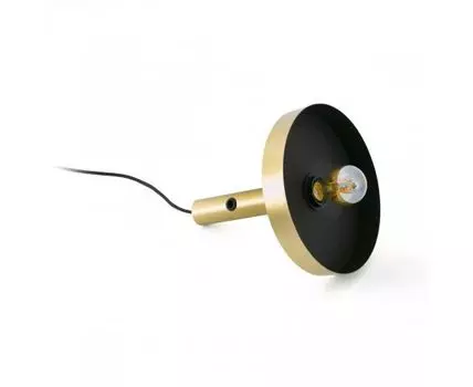 Портативная лампа Whizz золотой/черный E27 60W