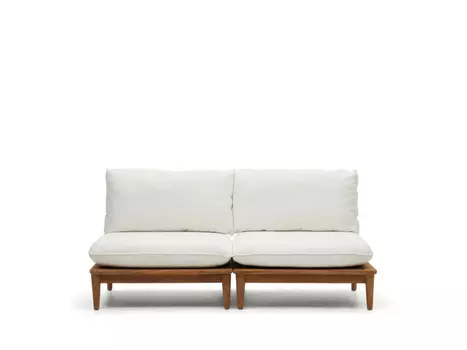 Portitxol набор из 2 модульных кресел из массива тикового дерева