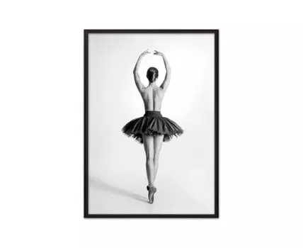 Постер Балерина спиной
