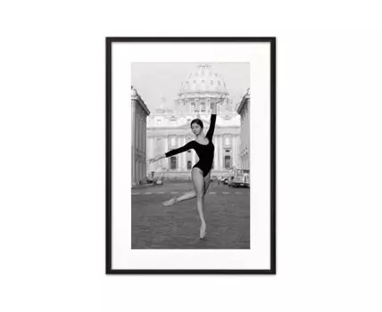 Постер Балерина в городе