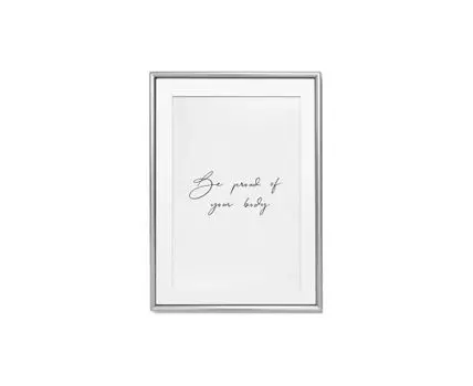 Постер BE PROUD OF YOUR BODY