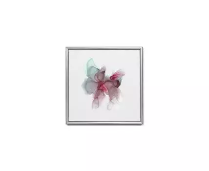 Постер ЦВЕТОК (голубой, фиолетовый, серебристый, 50)