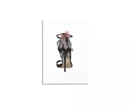 Постер D&G SHOE TO FLY (Черный, 30)