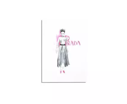 Постер FASHION PRADA