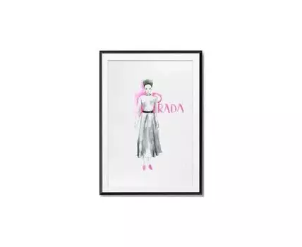 Постер FASHION PRADA