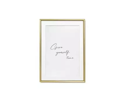 Постер GIVE YOURSELF TIME