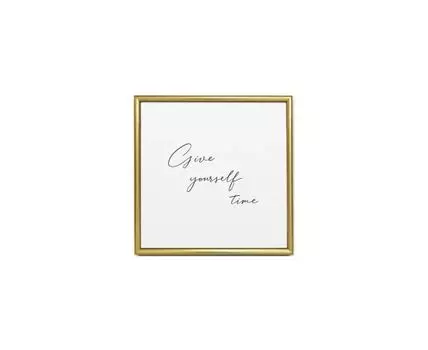 Постер GIVE YOURSELF TIME