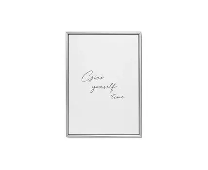 Постер GIVE YOURSELF TIME