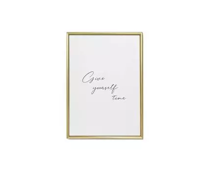 Постер GIVE YOURSELF TIME