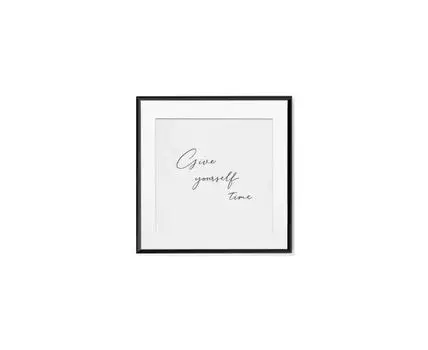 Постер GIVE YOURSELF TIME