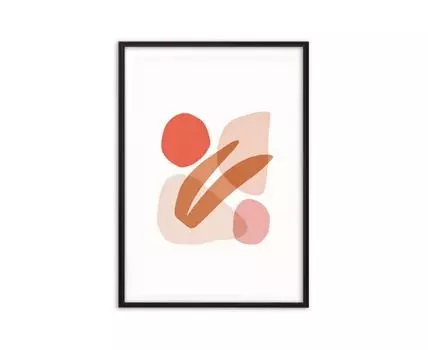 Постер Графический рисунок