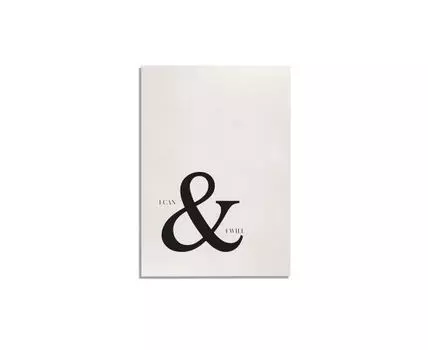 Постер I CAN & I WILL