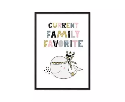 Постер Кит Family