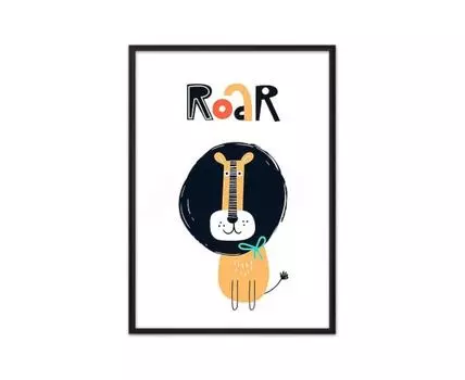 Постер Лев Roar