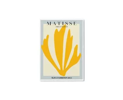 Постер MATISSE CUT-OUTS BLUE