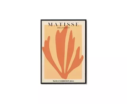 Постер MATISSE CUT-OUTS ORANGE