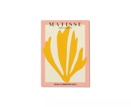 Постер MATISSE CUT-OUTS PINK - 30x40 см