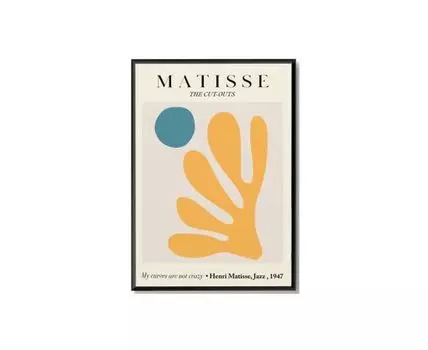 Постер MATISSE MY CURVES ARE NOT CRAZY
