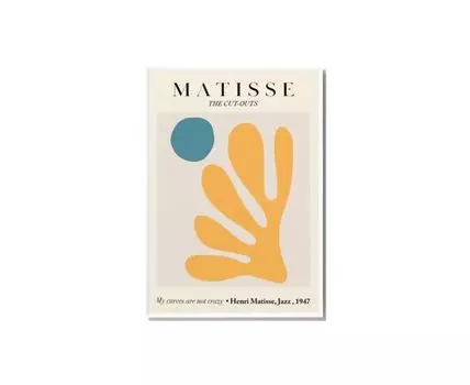 Постер MATISSE MY CURVES ARE NOT CRAZY