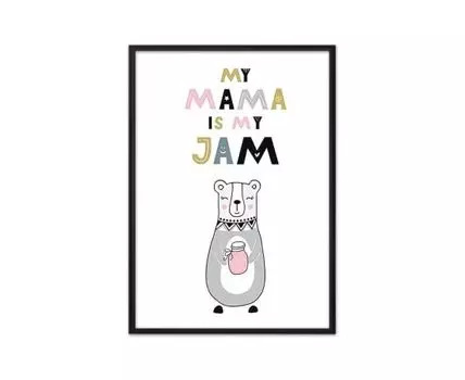 Постер Медведица Jam