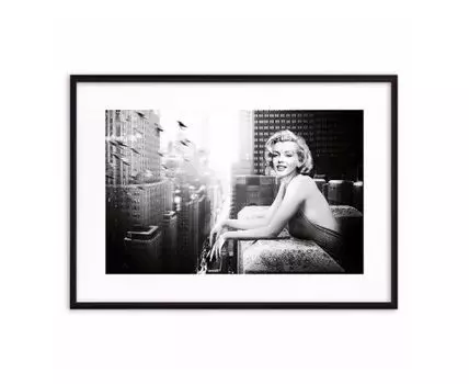 Постер Мерилин Монро Манхэттен
