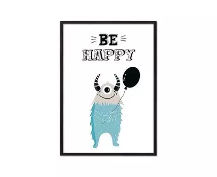 Постер Монстр Be happy