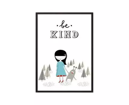 Постер Монстр Be kind