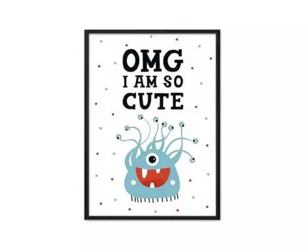 Постер Монстр Cute