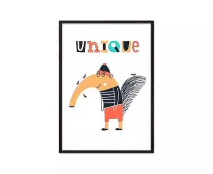 Постер Муравьед Unique
