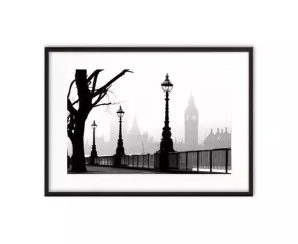 Постер Набережная Темзы