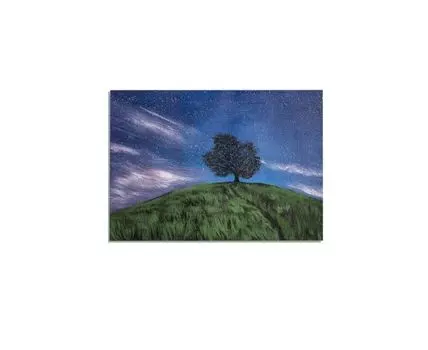 Постер НОЧНОЕ ДЕРЕВО - 21x30 см