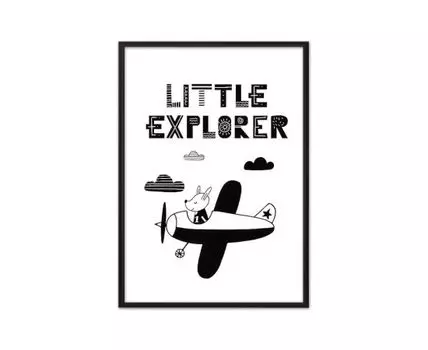 Постер Пес Little eхplorer