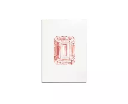 Постер PINK DIAMOND EMERALD
