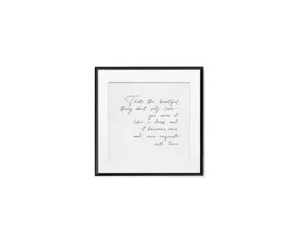 Постер SELFLOVE (черный, белый, 30)