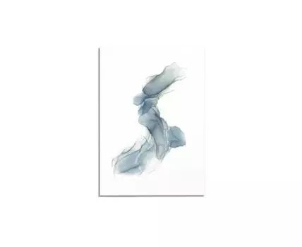 Постер СИНИЙ КИТ (Голубой, 100)