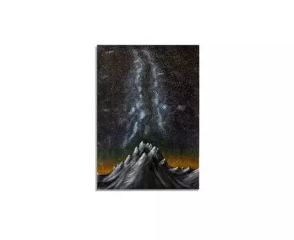 Постер СНЕЖНЫЙ ГОРИЗОНТ - 30x40 см