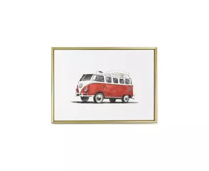 Постер VOLKSWAGEN T1 SAMBA BUS